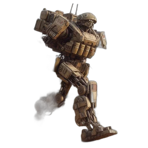 robot, weapon, staff, concept art transparent PNG cut-out