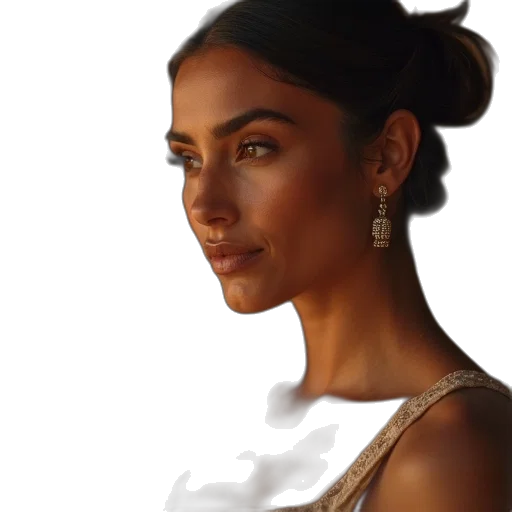 jewelry, face, crown, dress transparent PNG cut-out