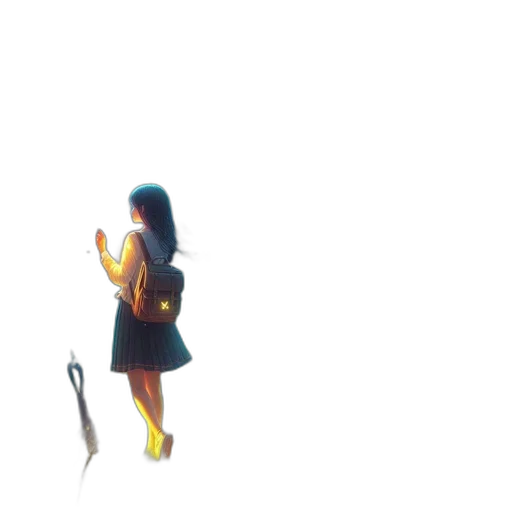 dress, staff, shoes, robot transparent PNG cut-out