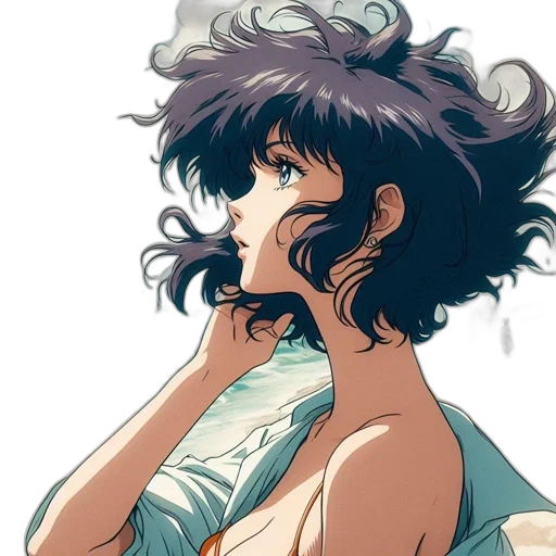 face, mask, dress, hair transparent PNG cut-out