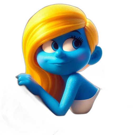 staff, face, hair, creature transparent PNG cut-out
