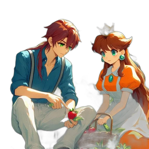 food, anime, concept art, watercolor transparent PNG cut-out