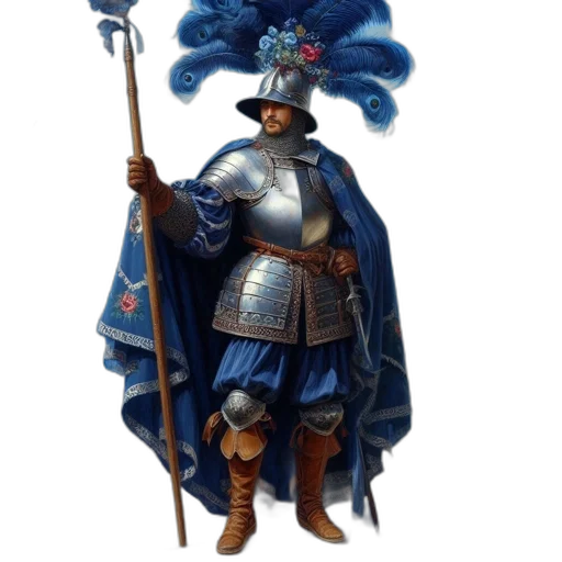 staff, sword, crown, hat transparent PNG cut-out