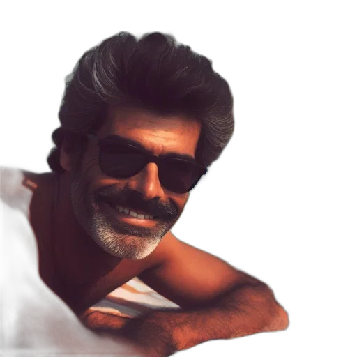 face, mask, photorealistic, pixel art transparent PNG cut-out