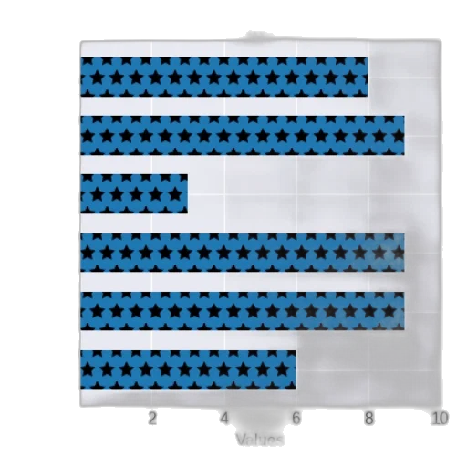 robot, blue, bar, chart transparent PNG cut-out
