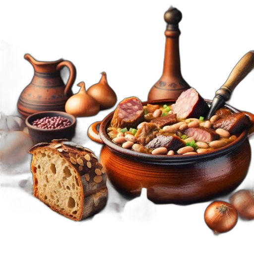 food, photorealistic, oil painting, 3d render transparent PNG cut-out
