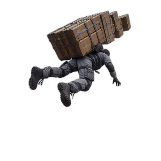 robot, furniture, weapon, creature transparent PNG cut-out