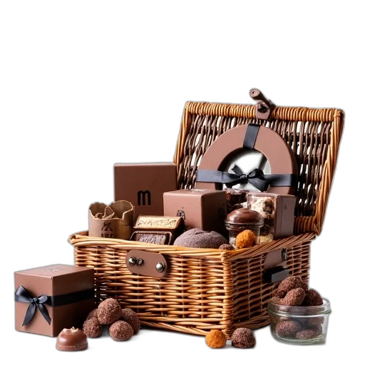 furniture, food, 3d render, earth tones transparent PNG cut-out