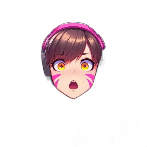 face, creature, mask, hair transparent PNG cut-out