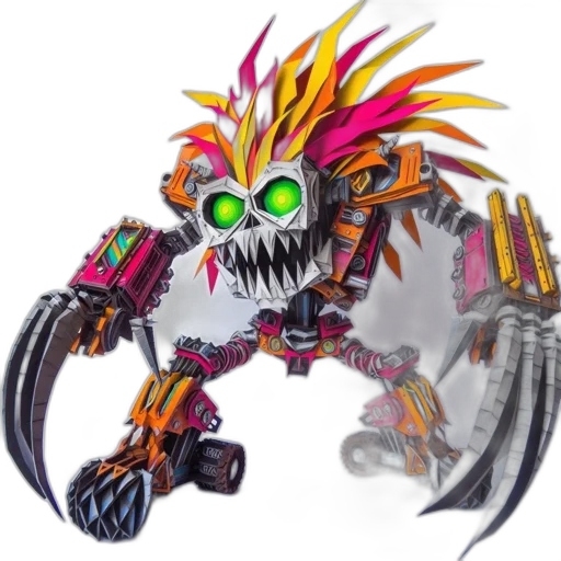 creature, weapon, robot, dragon transparent PNG cut-out