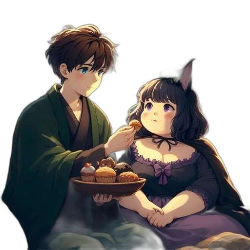 food, dress, anime, pixel art transparent PNG cut-out