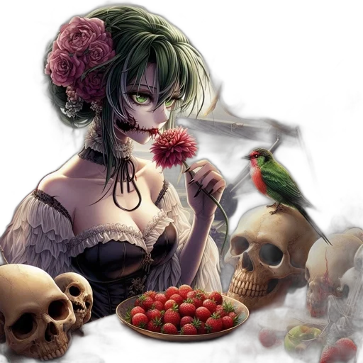 food, jewelry, concept art, fantasy art transparent PNG cut-out