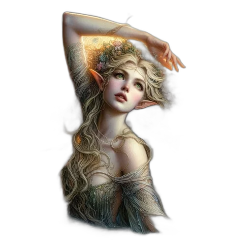 crown, jewelry, dress, staff transparent PNG cut-out