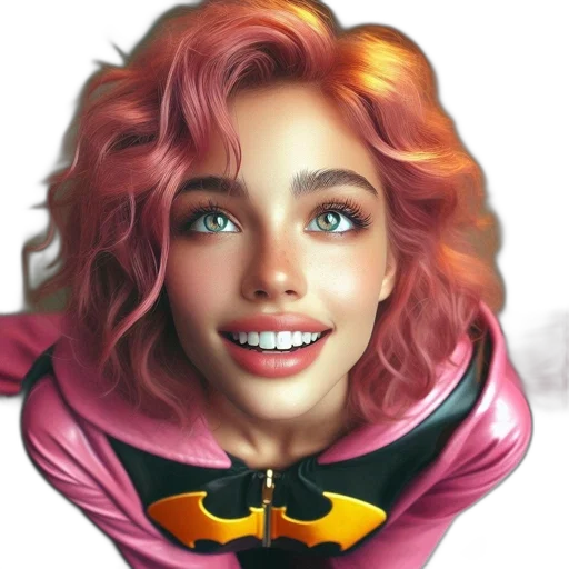 face, photorealistic, comic book art, fantasy art transparent PNG cut-out