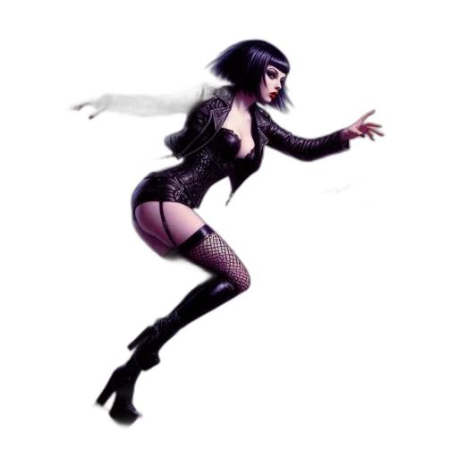 creature, concept art, comic book art, pixel art transparent PNG cut-out