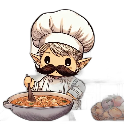 food, staff, concept art, pixel art transparent PNG cut-out