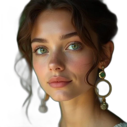 face, jewelry, crown, dress transparent PNG cut-out