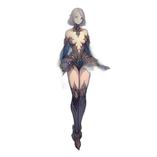 dress, sword, staff, mask transparent PNG cut-out