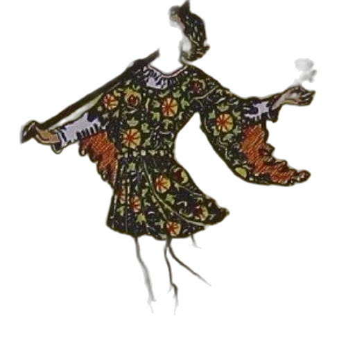 dress, staff, weapon, jacket transparent PNG cut-out