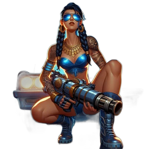 jewelry, weapon, staff, concept art transparent PNG cut-out