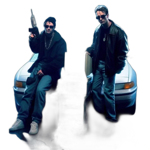 jacket, car, concept art, 3d render transparent PNG cut-out