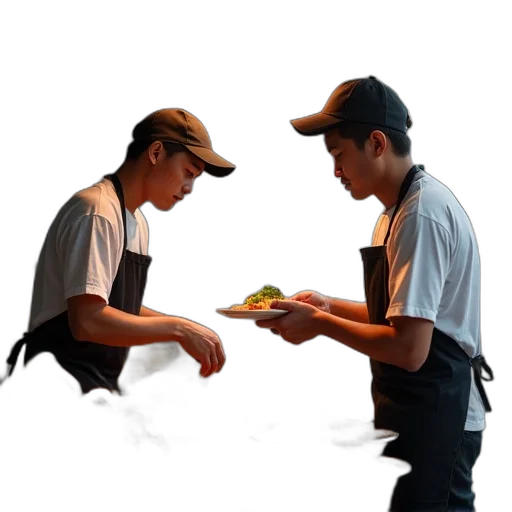 staff, food, hat, weapon transparent PNG cut-out