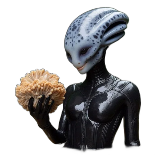 creature, food, animal, robot transparent PNG cut-out