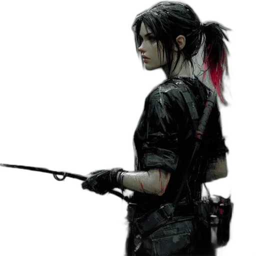 weapon, staff, sword, concept art transparent PNG cut-out