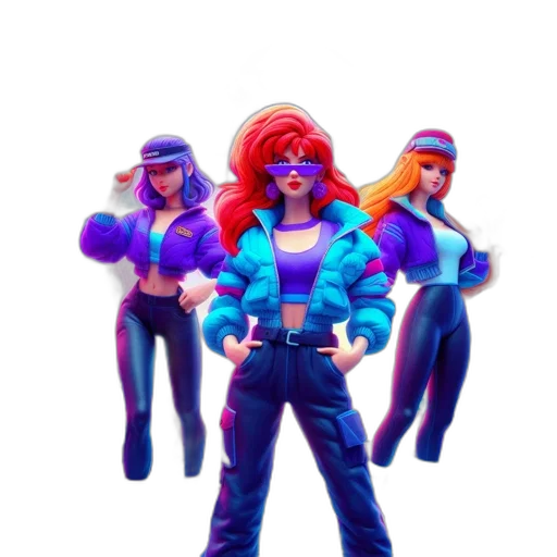 jacket, staff, hair, concept art transparent PNG cut-out
