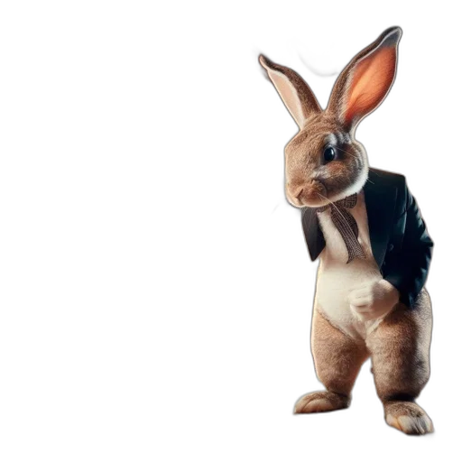 animal, 3d render, concept art, photorealistic transparent PNG cut-out