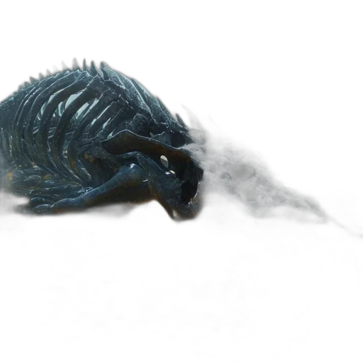 dragon, creature, animal, hair transparent PNG cut-out