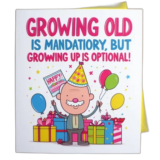 crown, amusing, birthday, card transparent PNG cut-out