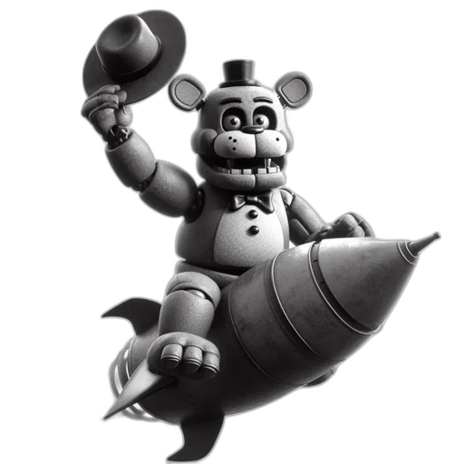 robot, creature, staff, animal transparent PNG cut-out
