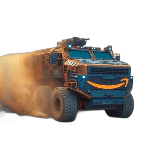 robot, car, weapon, concept art transparent PNG cut-out