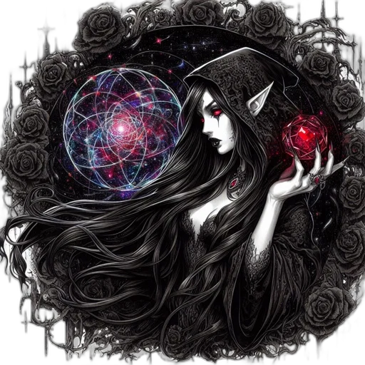 fantasy art, concept art, pixel art, comic book art transparent PNG cut-out