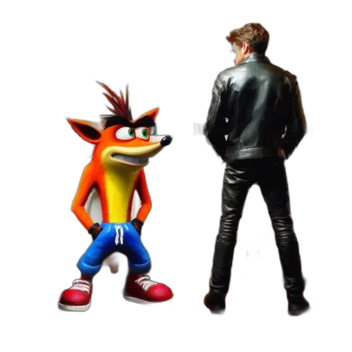jacket, animal, hat, concept art transparent PNG cut-out