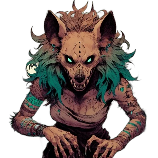 mask, creature, animal, staff transparent PNG cut-out
