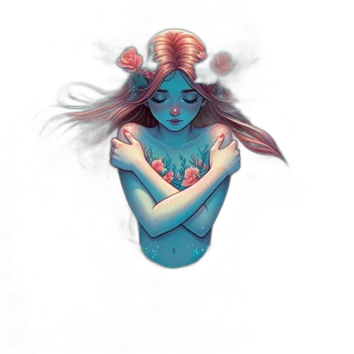 jewelry, fantasy art, concept art, watercolor transparent PNG cut-out
