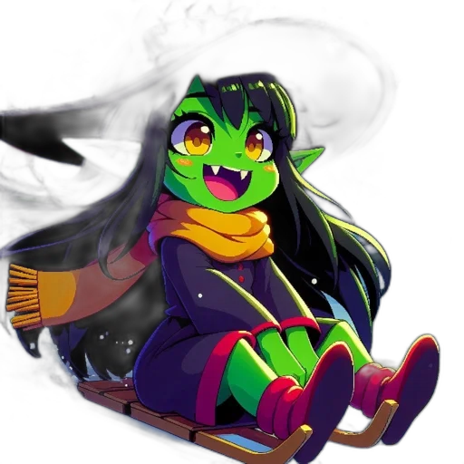 dragon, staff, mask, creature transparent PNG cut-out