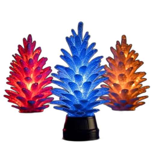crown, 3d render, fire, set transparent PNG cut-out