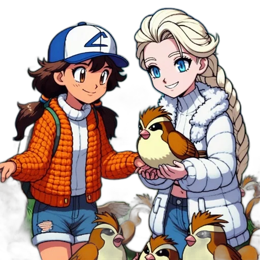 animal, cartoon, anime, pixel art transparent PNG cut-out