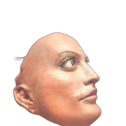face, mask, robot, hair transparent PNG cut-out