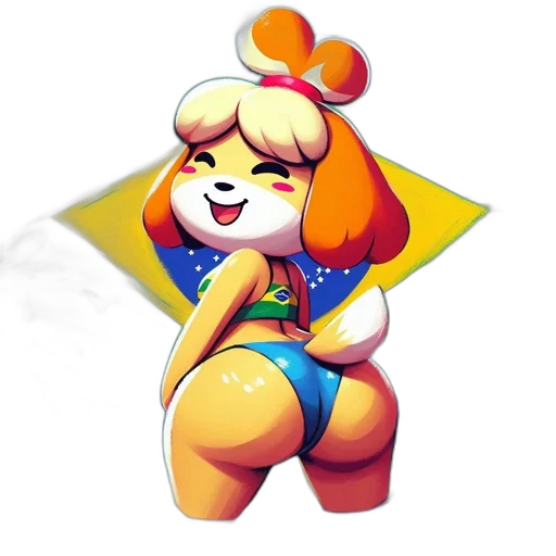 staff, animal, dress, creature transparent PNG cut-out