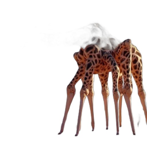 animal, creature, umbrella, mask transparent PNG cut-out