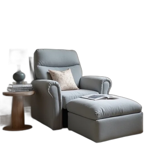 furniture, 3d render, photorealistic, earth tones transparent PNG cut-out