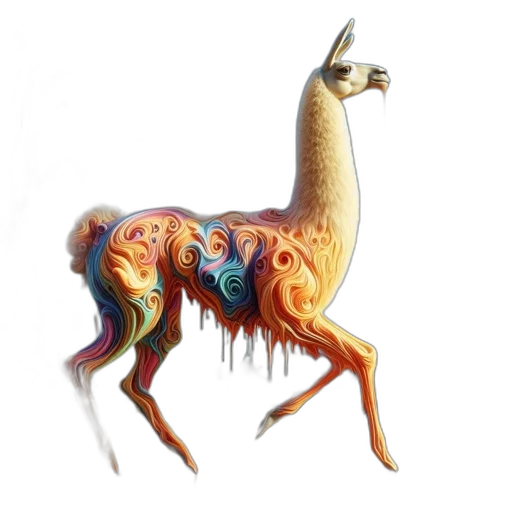 animal, creature, dragon, staff transparent PNG cut-out