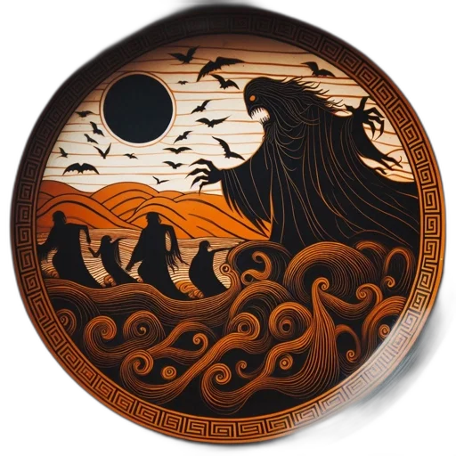 dragon, fantasy art, concept art, sunset transparent PNG cut-out