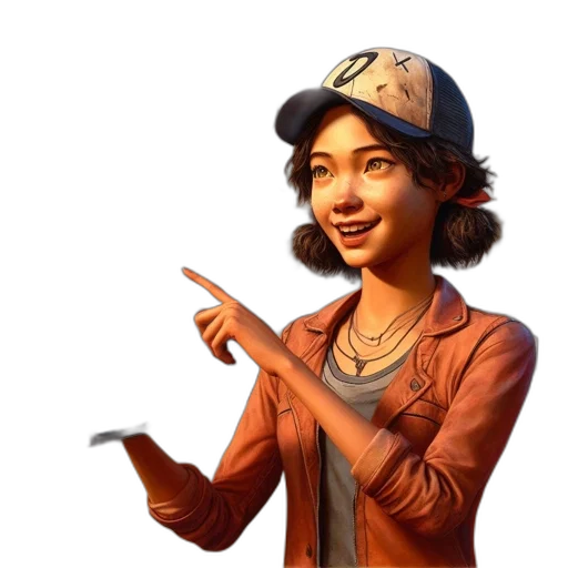 hat, staff, jacket, weapon transparent PNG cut-out