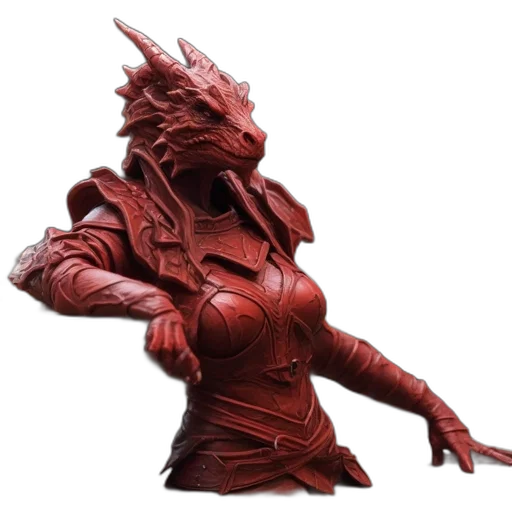 dragon, 3d render, concept art, fantasy art transparent PNG cut-out