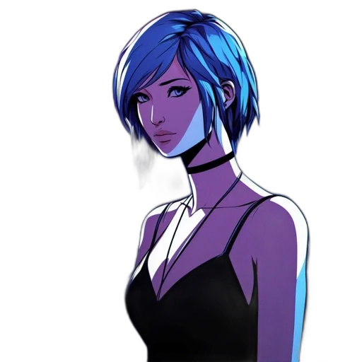 dress, staff, face, robot transparent PNG cut-out
